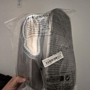 Gray Slip-On Shoes